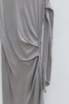 Marc Le Bihan One-shoulder cotton dress 2853 series France MLB-2853 E23-JN mastic 2853 E23